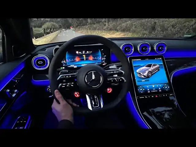 Mercedes C63 AMG wnętrze