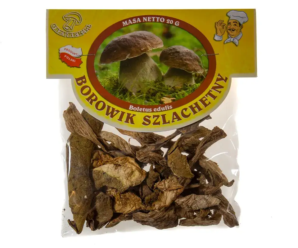 Suszone grzyby borowiki i podgrzybki