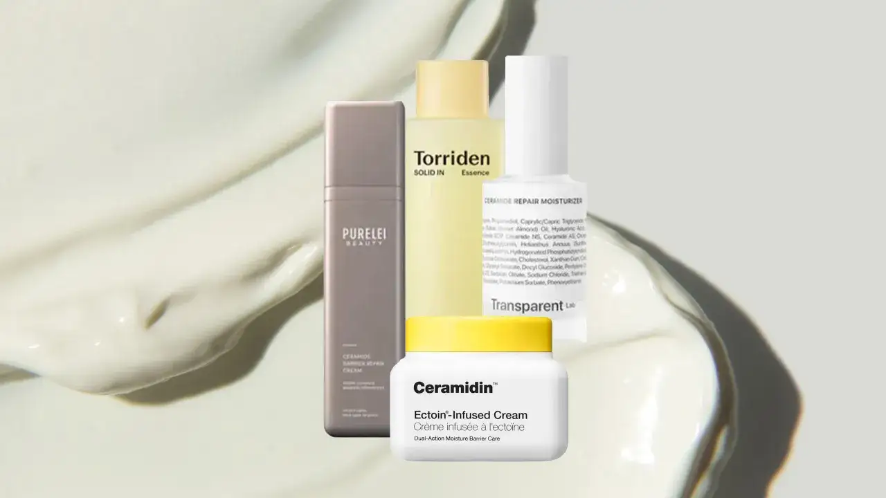 Hautpflege-Inhaltsstoffe Collage, Hyalurons&auml;ure Serum, Ceramide Creme, Niacinamid Produkt