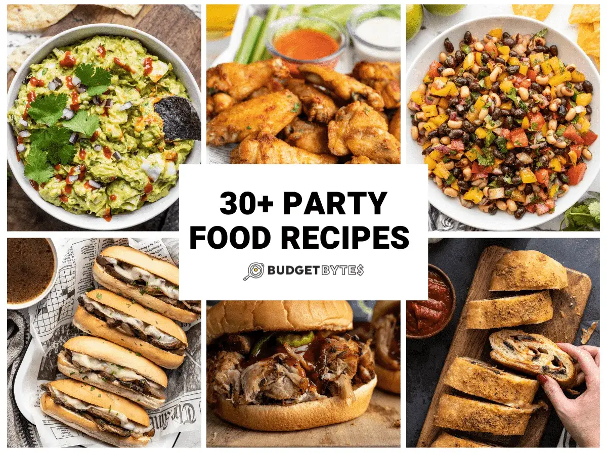 Guacamole, alitas, ensalada de frijoles, s&aacute;ndwiches y m&aacute;s. &iexcl;Ideas de aperitivos baratos para mucha gente!