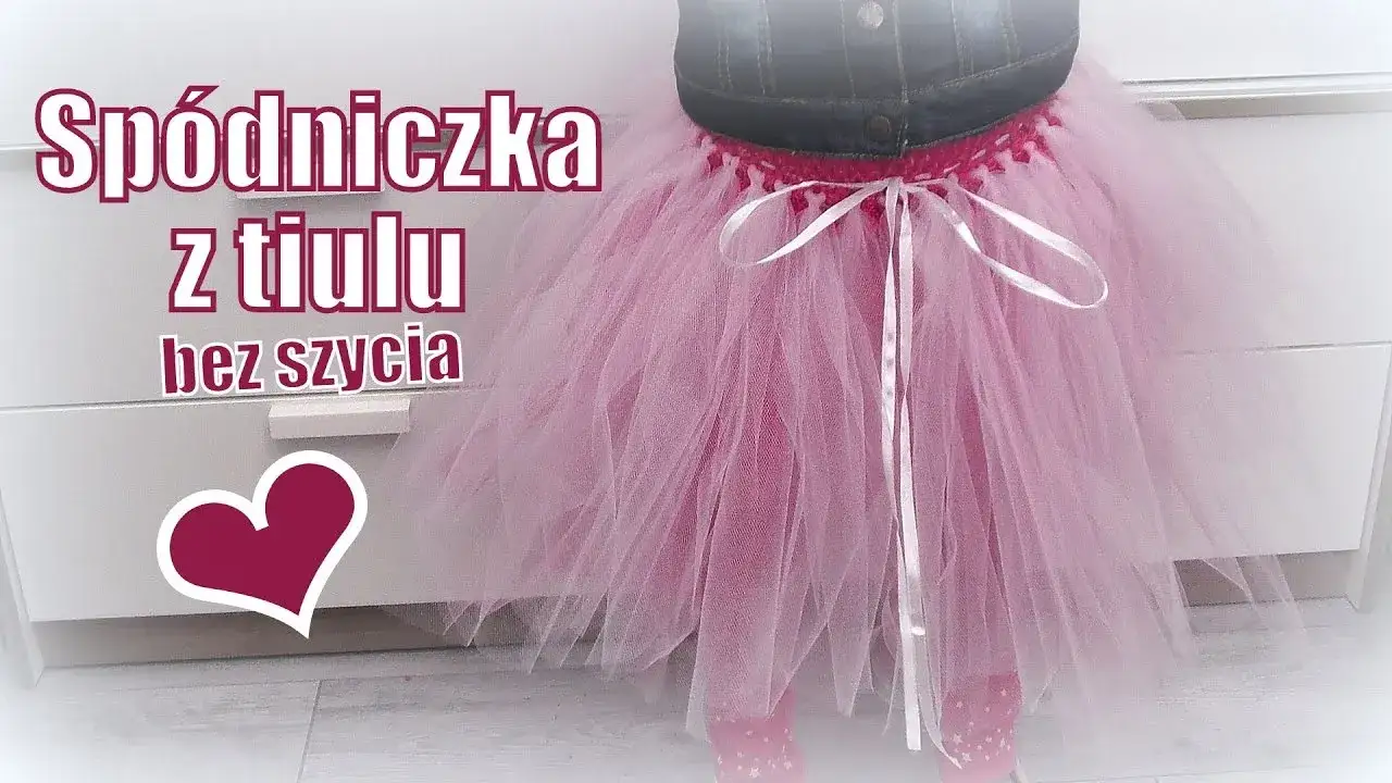 Jak zrobić spódniczkę tutu bez szycia instrukcja krok po kroku