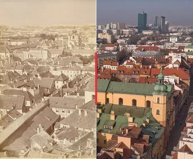 Warszawa stare i nowe osiedla porównanie