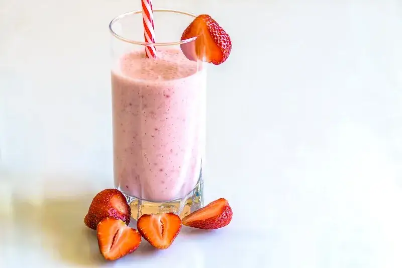 Składniki na shake proteinowy