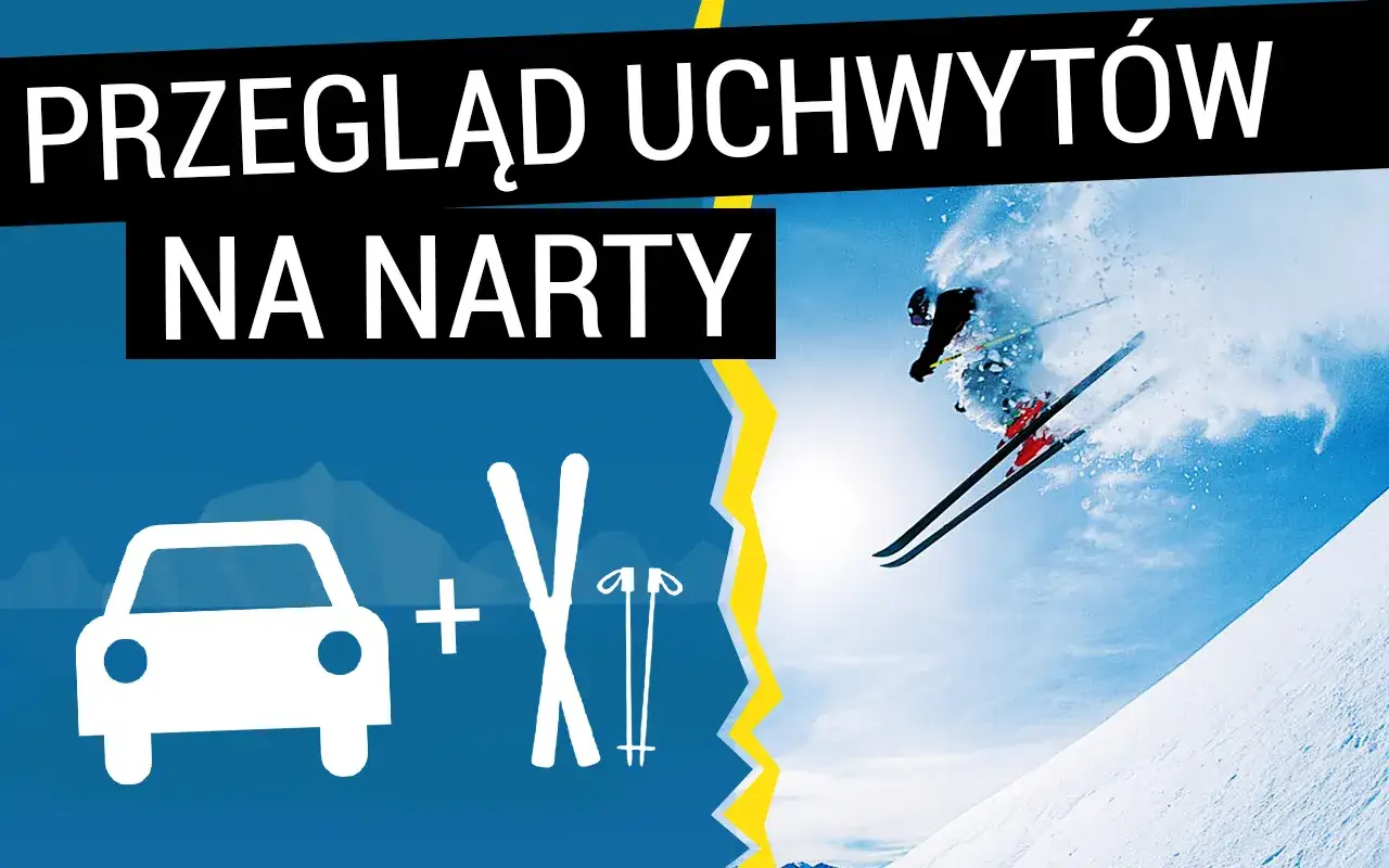 uchwyt na narty z atestem TÜV City Crash