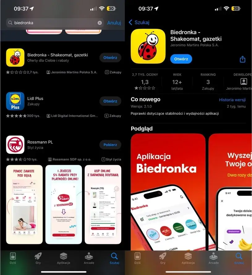 Zdjęcie Aplikacja Biedronka nie działa? Oto sprawdzone rozwiązania problemów
