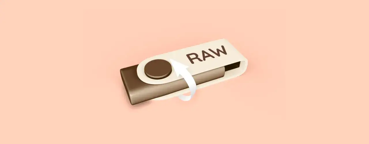 Ein USB-Stick mit der Aufschrift 