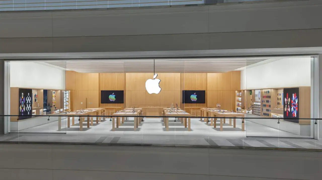 Apple products in USA store