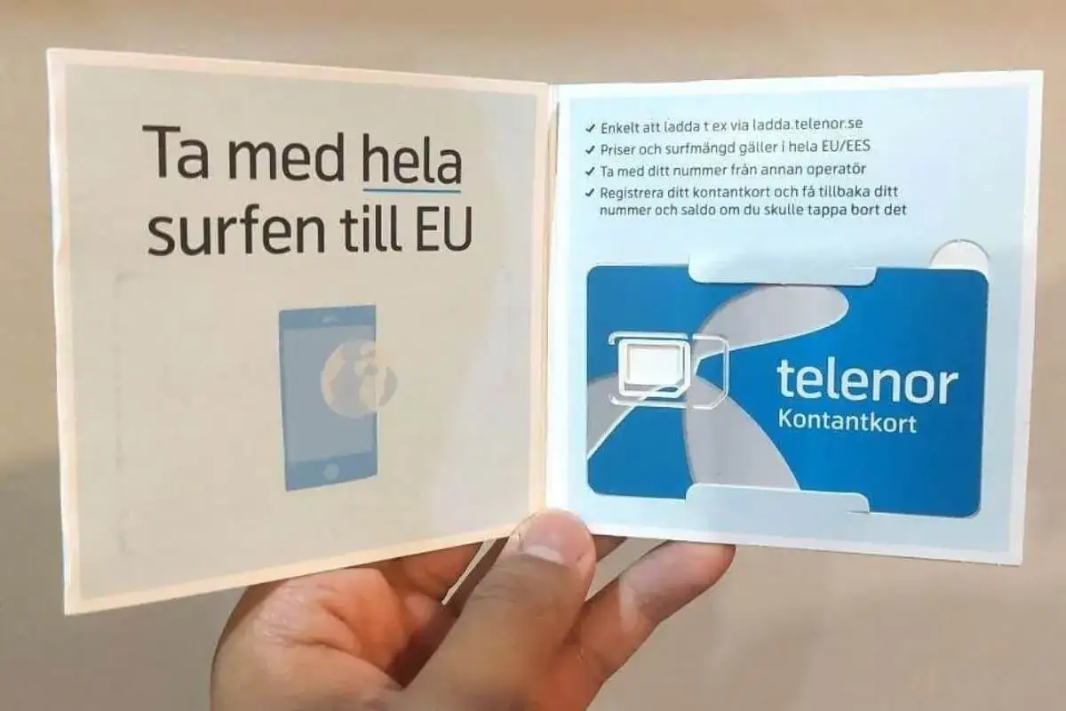Ett Telenor kontantkort som låter dig ta med surfen till EU. Perfekt för resan!