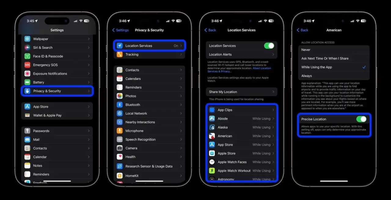 Jak zmienić lokalizację w iPhone: Ustawienia > Prywatność i bezpieczeństwo > Usługi lokalizacji. Tutaj możesz zarządzać dostępem do lokalizacji dla aplikacji.
