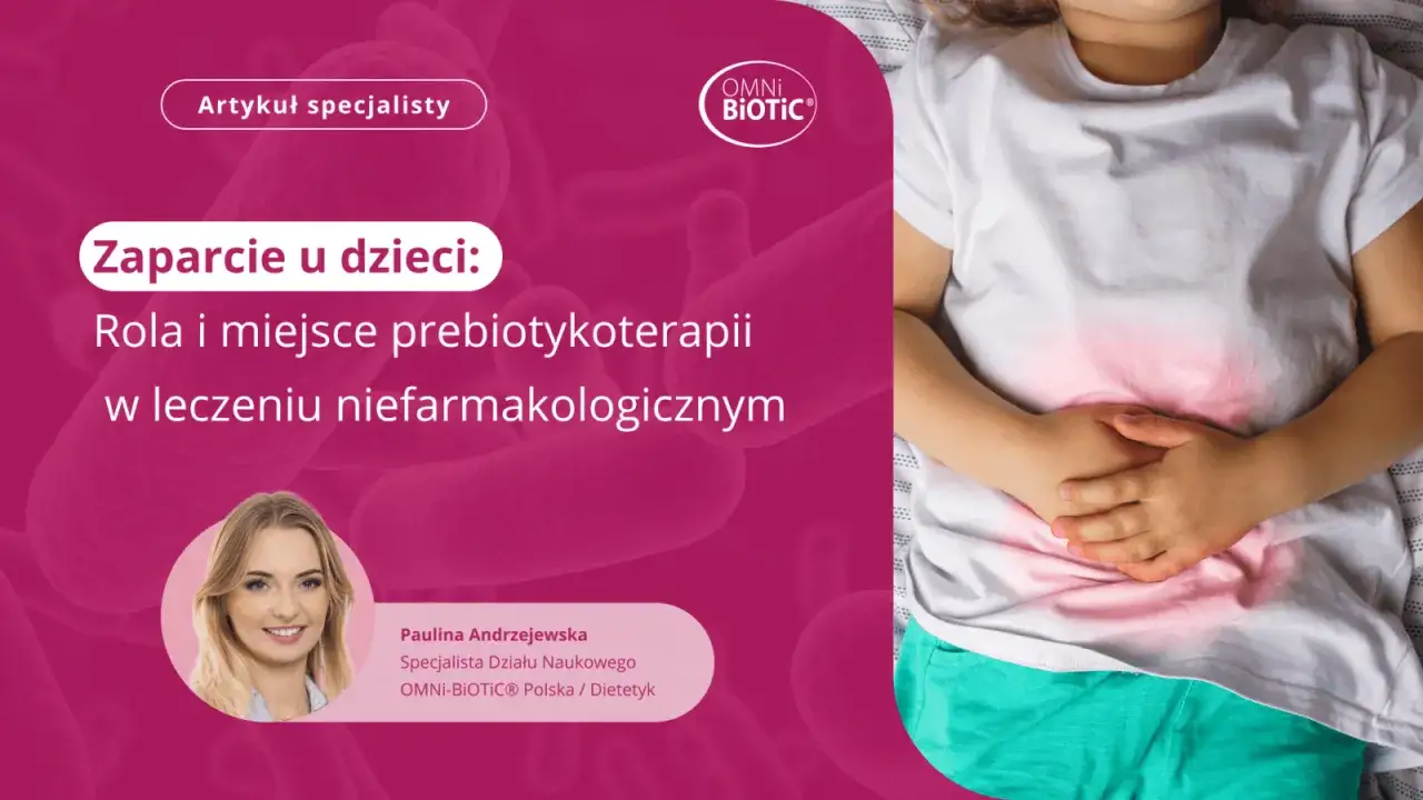 Dziecko z bólem brzucha, artykuł o zaparciach u dzieci i roli probiotyków w leczeniu.