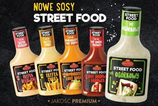różne sosy do frytek