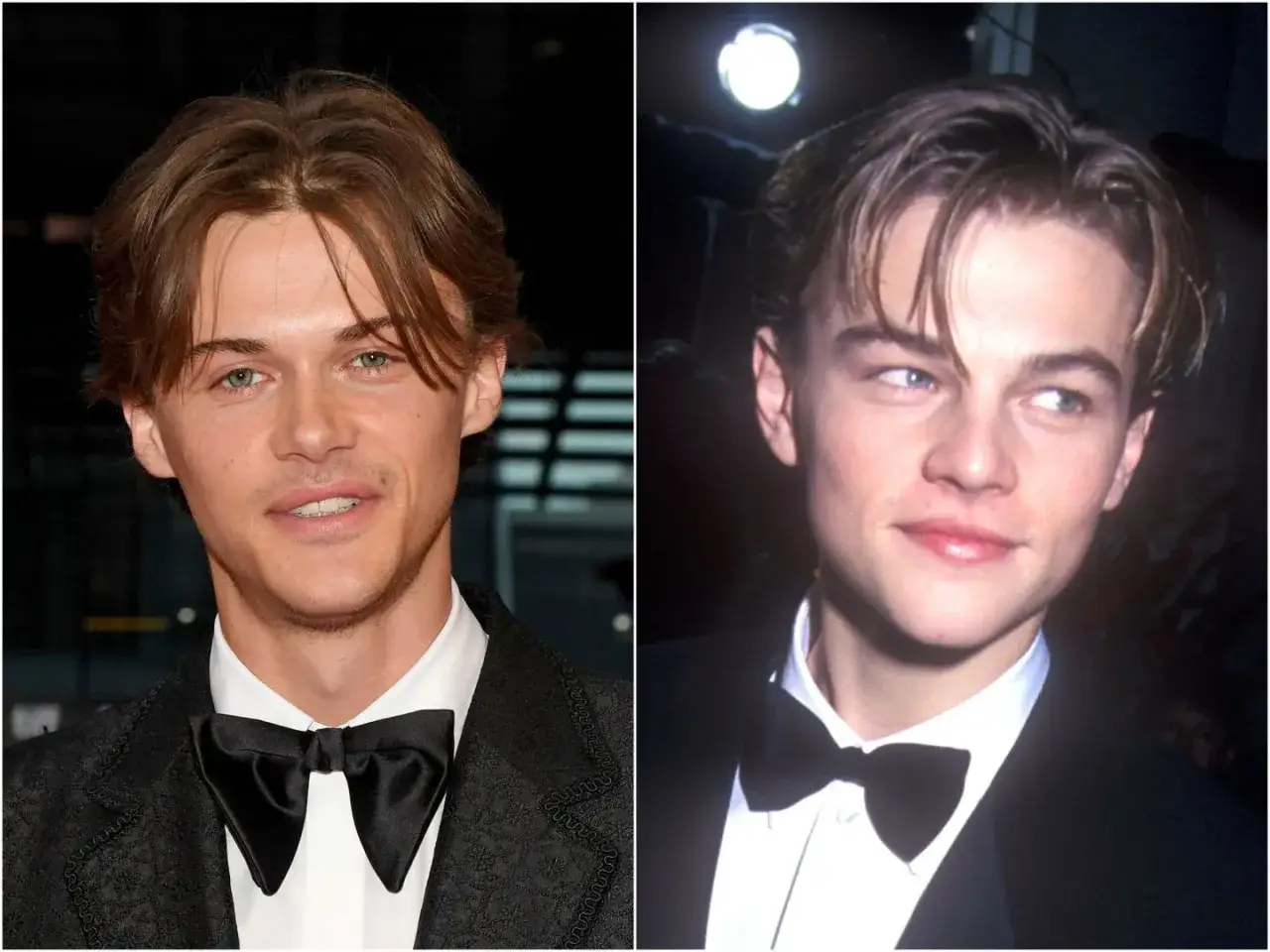 Porównanie wyglądu młodego Leonardo DiCaprio z jego obecnym wiekiem.