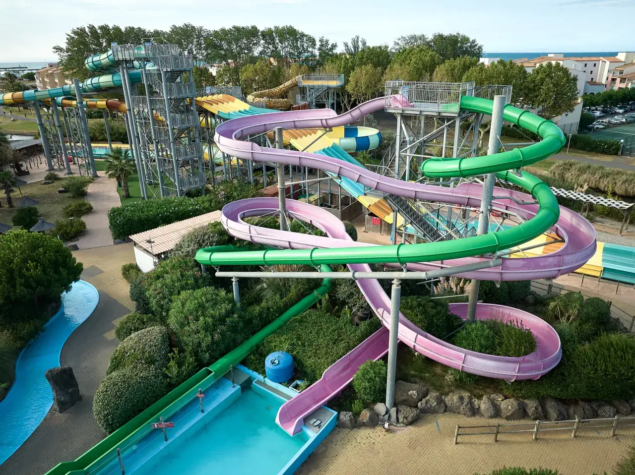 Aqualand Cap d'Agde toboggans aquatiques