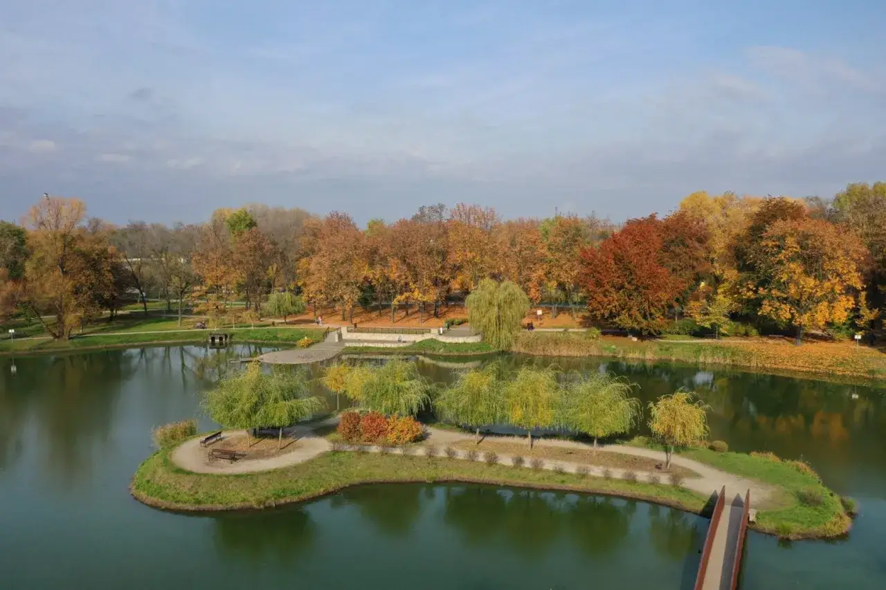 Park Miejski Franciszka Kachla Bytom historia