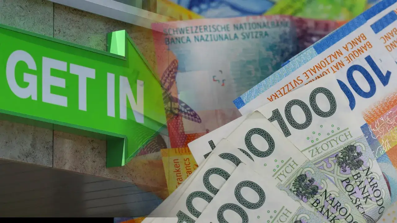 Zielona strzałka