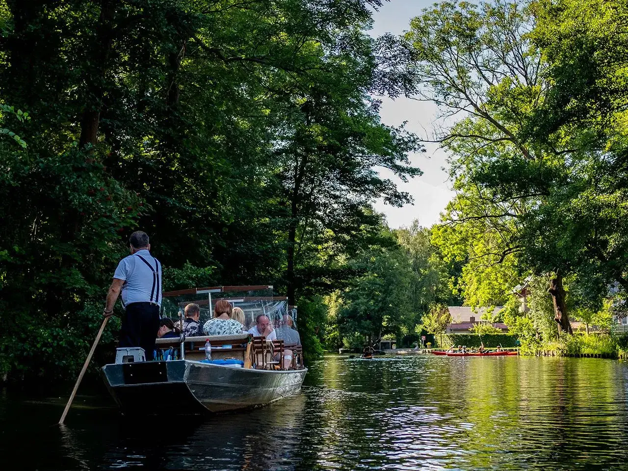 Spreewald Kahnfahrt idyllisch