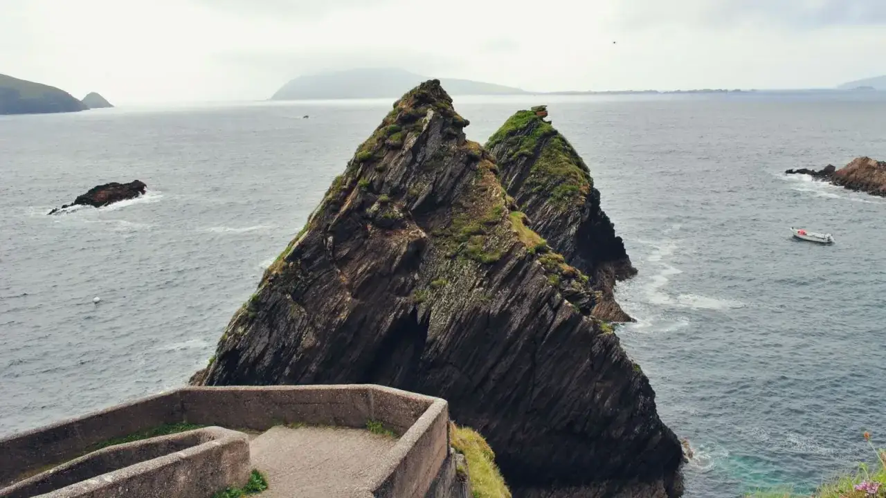Malownicza trasa samochodowa Irlandia Ring of Kerry Dingle