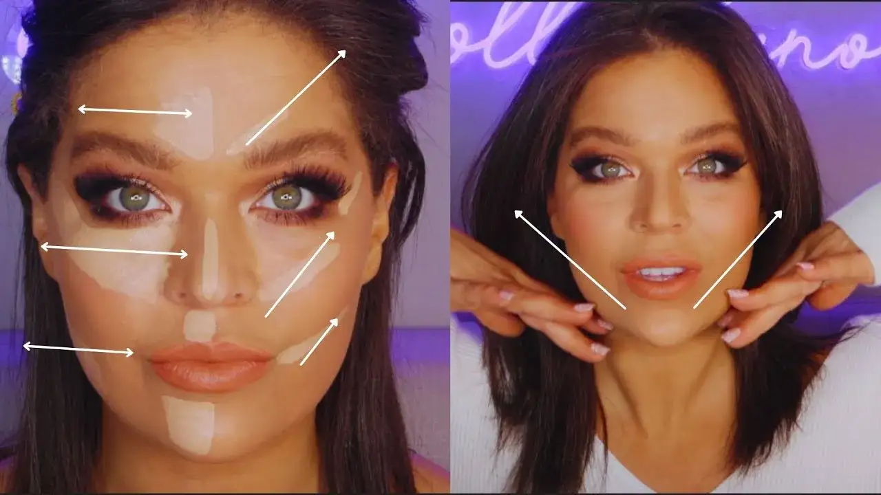 technika concealer facelift krok po kroku