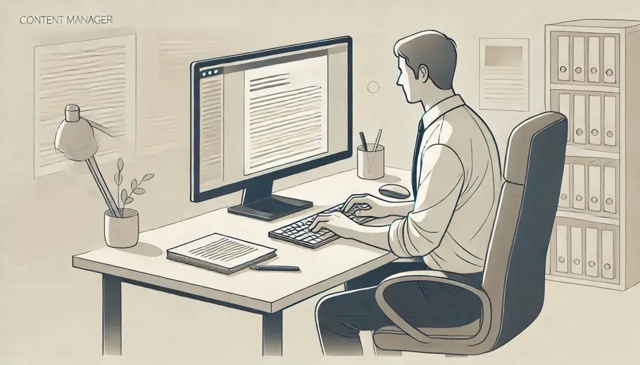 Content Manager w pracy