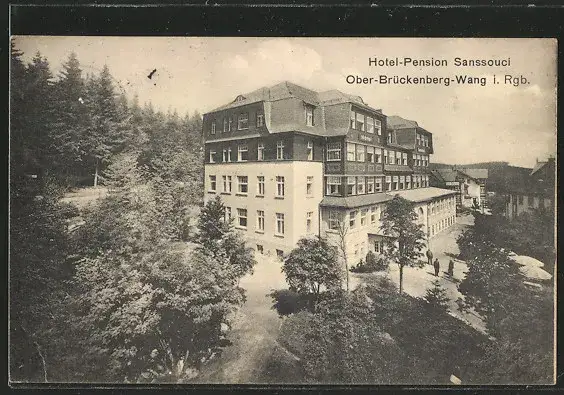 Hotel Sanssouci Karpacz historyczne zdjęcia