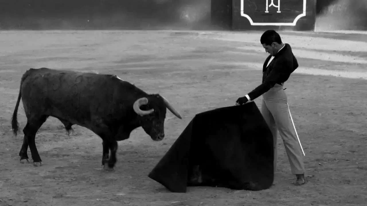 Un torero se prepara para la faena ante un toro bravo. La imagen, captada en un momento de tensi&oacute;n, evoca la emoci&oacute;n de 