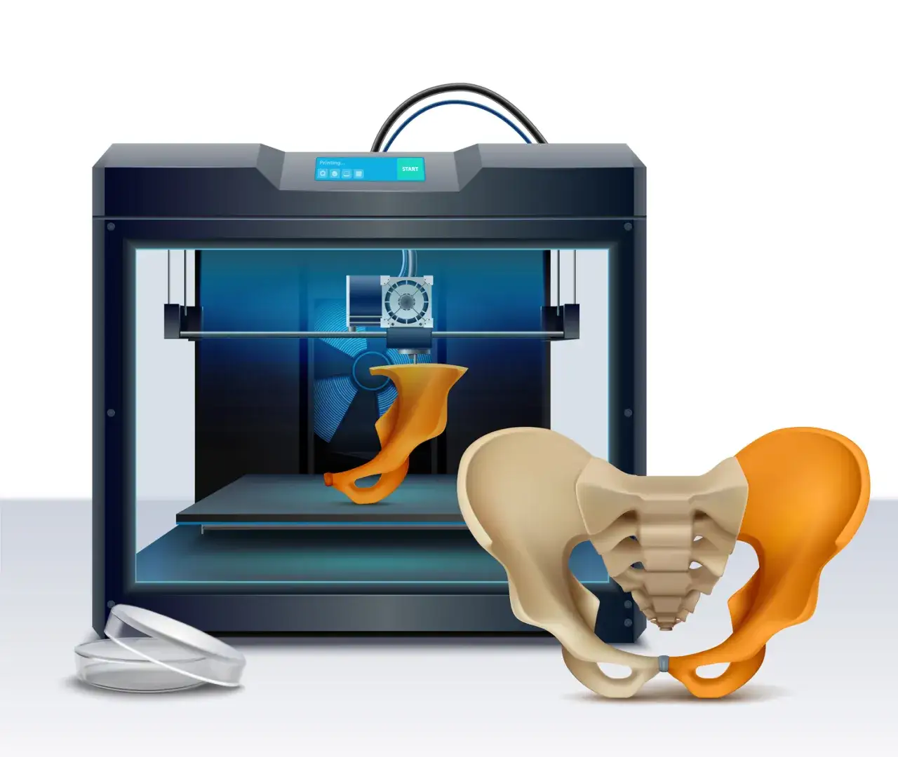 zastosowania druku 3D w medycynie prototypowaniu