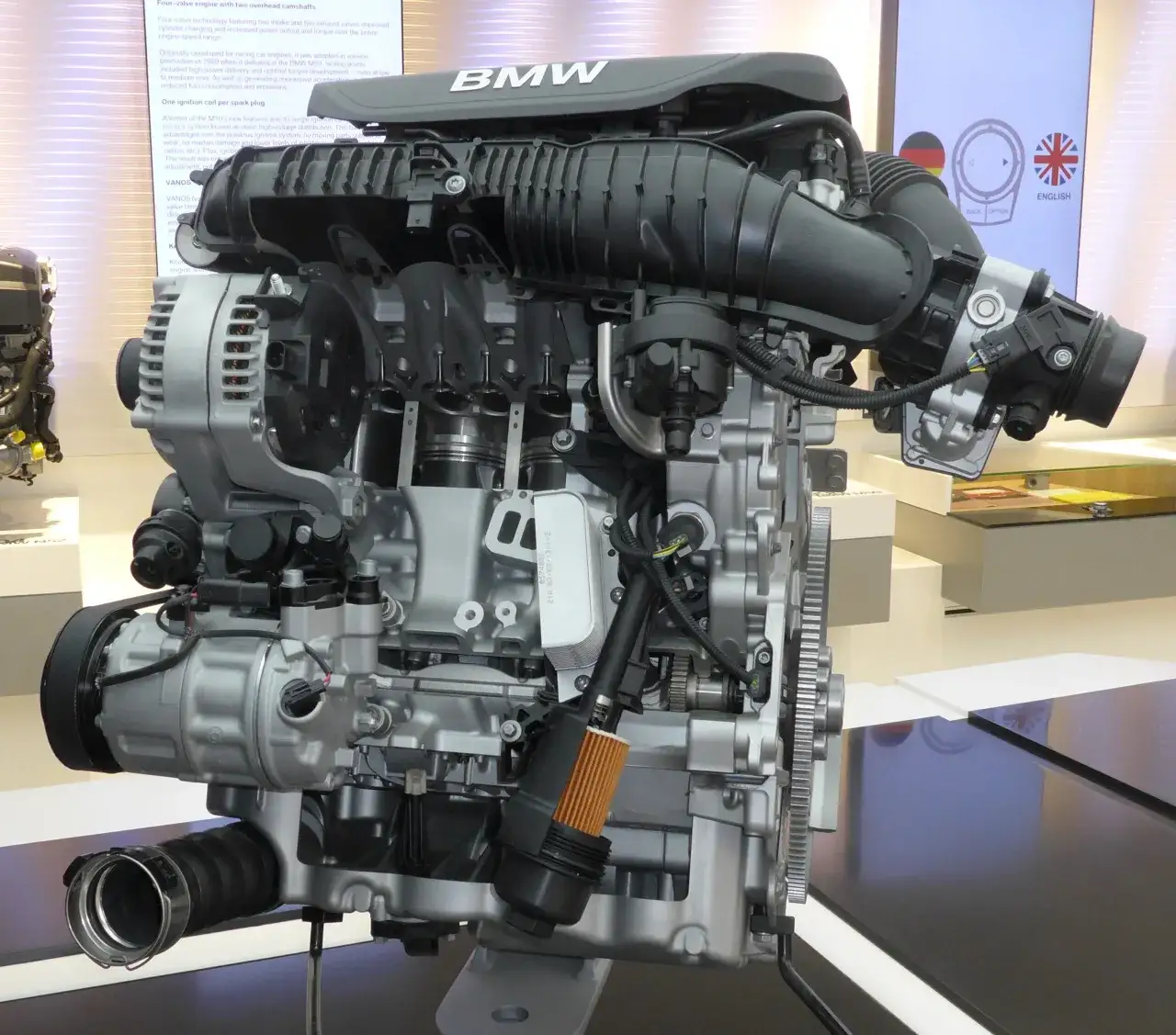 BMW B48 Motor Ansicht