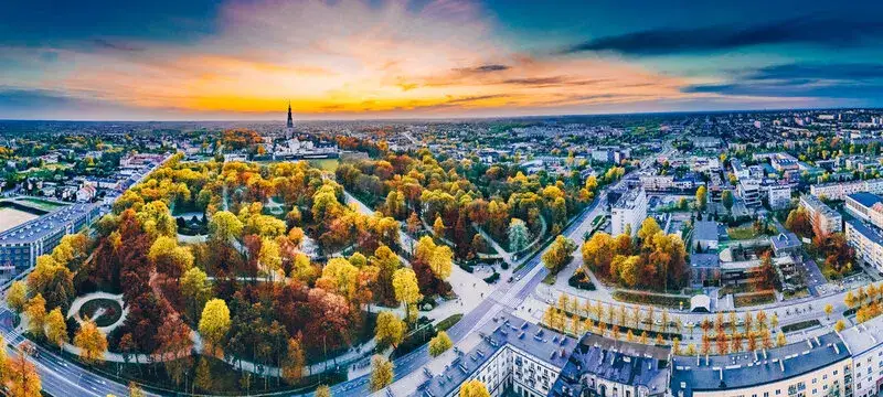 Jasna Góra Częstochowa panorama