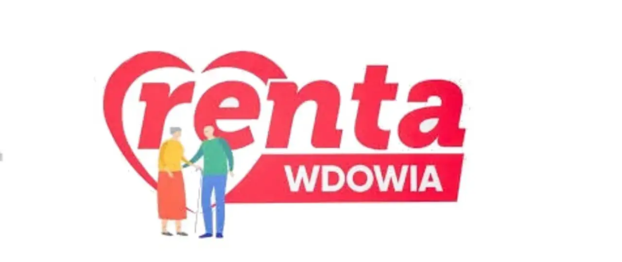 Emerytura po mężu nowe zasady. Grafika przedstawia parę seniorów i napis