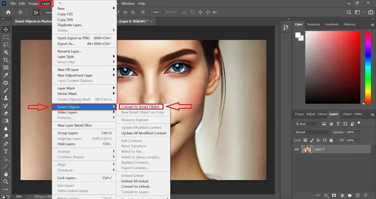 Smart Object Photoshop