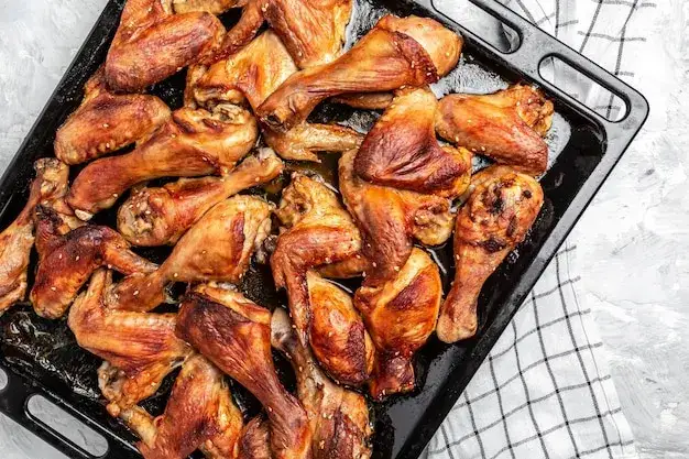 pieczone udka z kurczaka na blasze