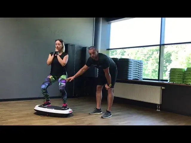 Przykładowe ćwiczenia na platformie wibracyjnej