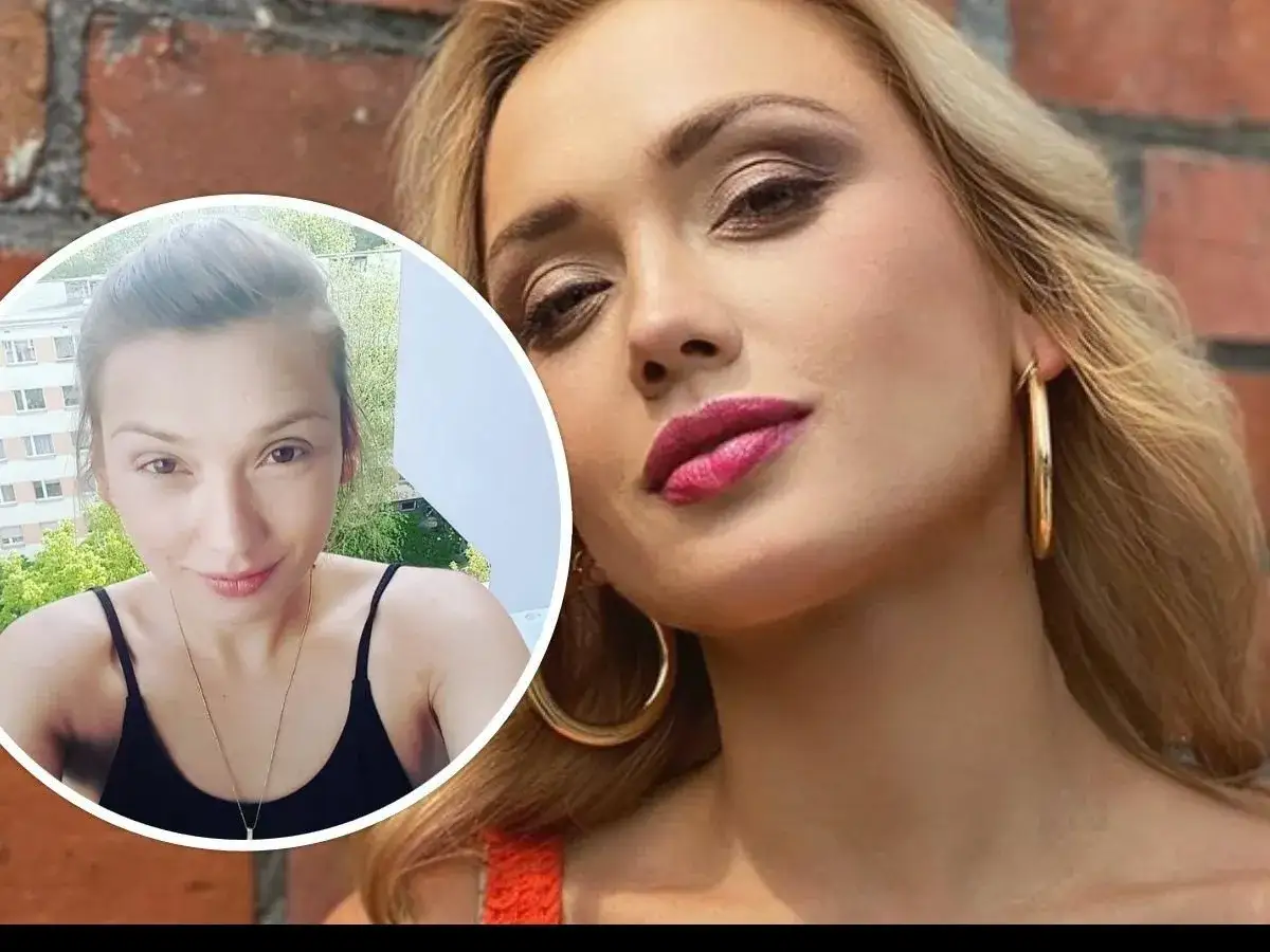Dominika Skoczylas w dwóch odsłonach: naturalna i z makijażem.