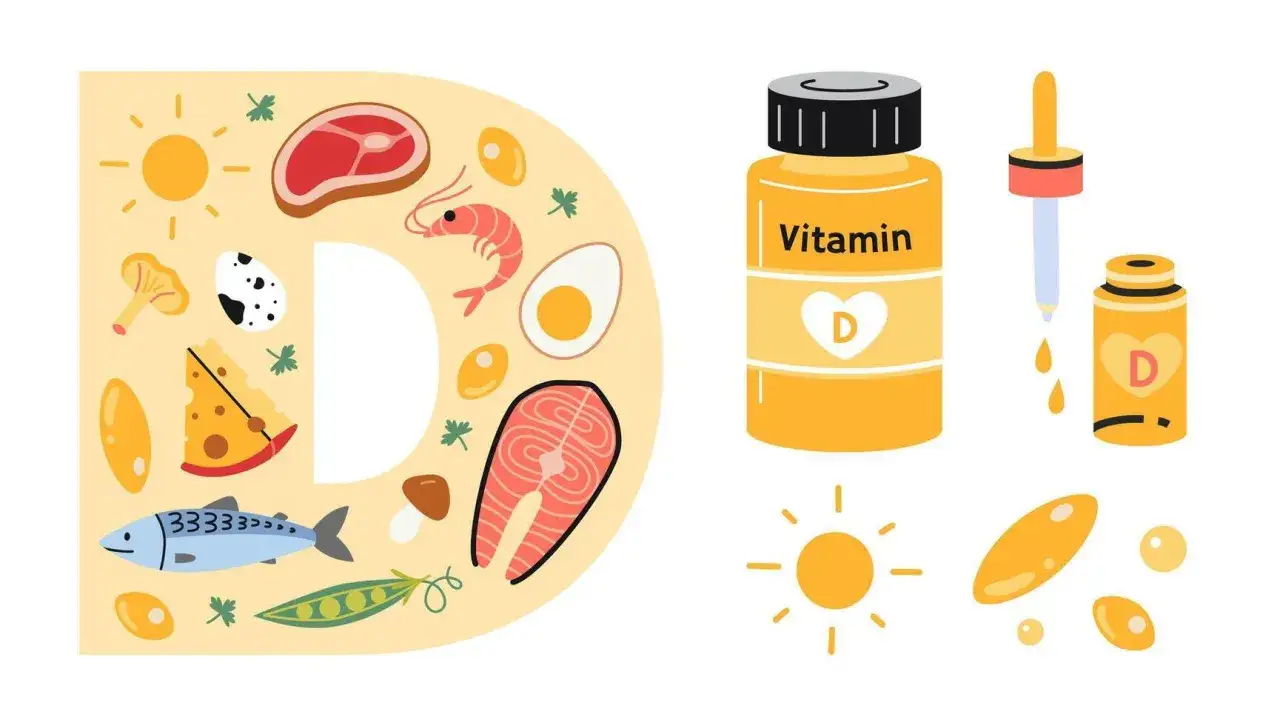 Alimenti e integratori per la vitamina D bambini fino a che et&agrave;. Sole, pesce, uova, carne, formaggio e funghi.