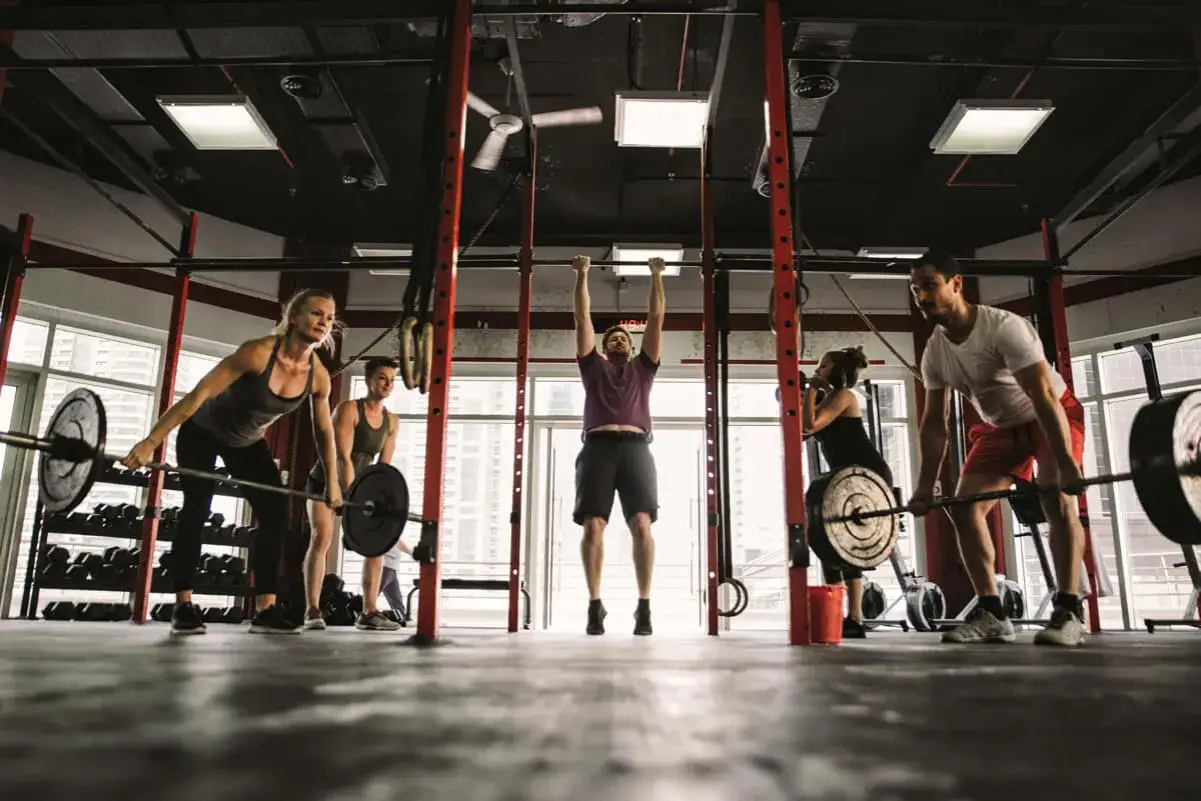 CrossFit trening grupowa intensywność