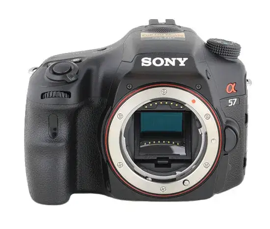 Aparat Sony SLT przekrój schemat
