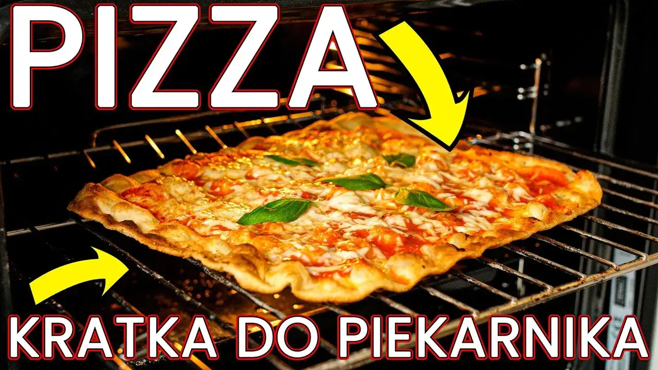pizza na ruszcie w piekarniku