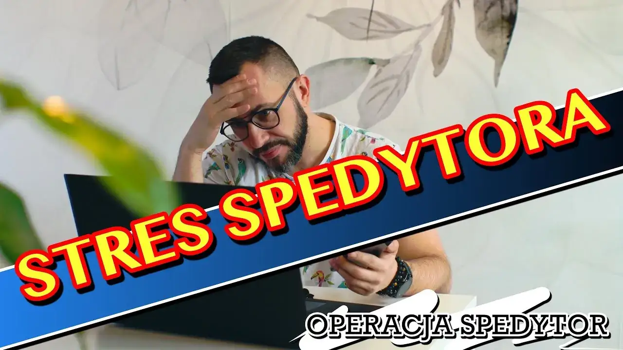spedytor w pracy stres