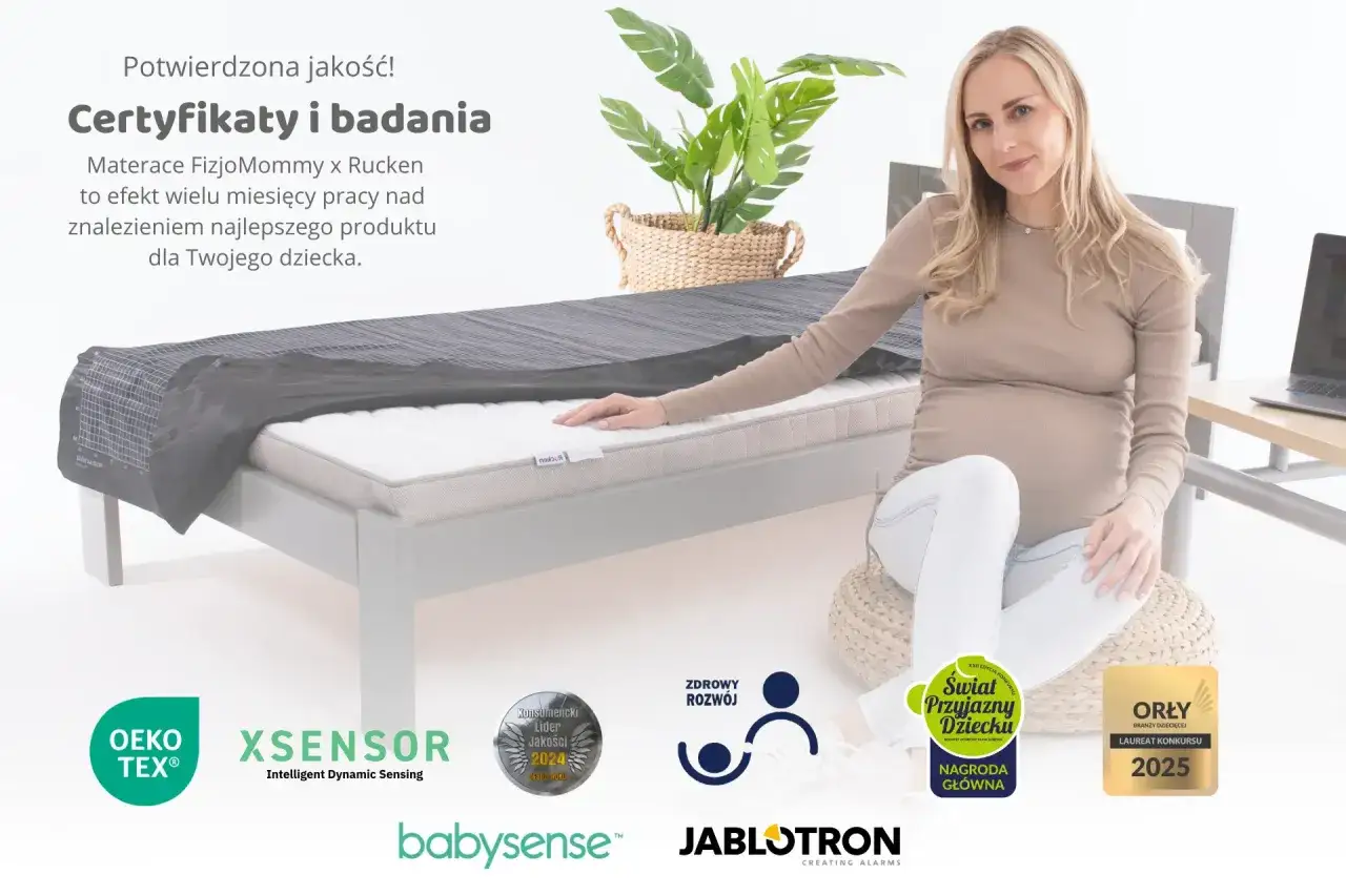 Certyfikaty bezpieczeństwa materac dla dziecka Oeko-Tex IMiD