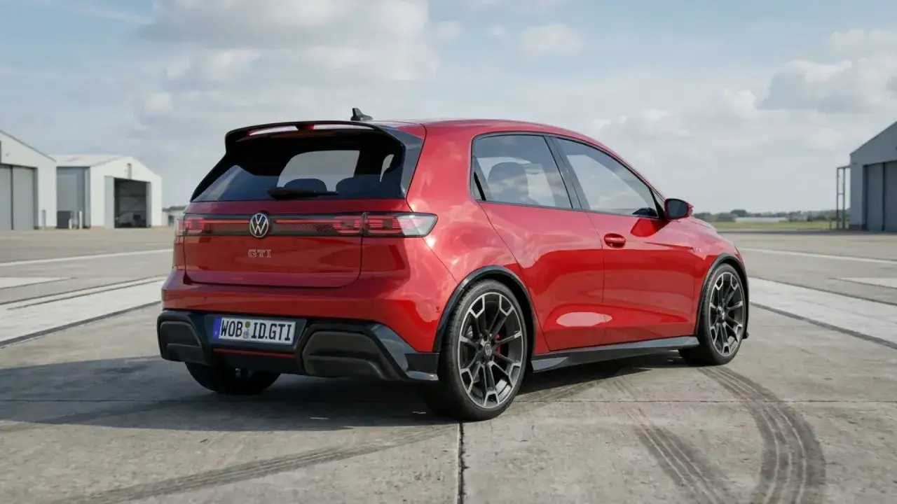 Volkswagen ID. GTI rossa, nuova, con cerchi sportivi. Scopri il prezzo della Volkswagen Polo GPL nuova.