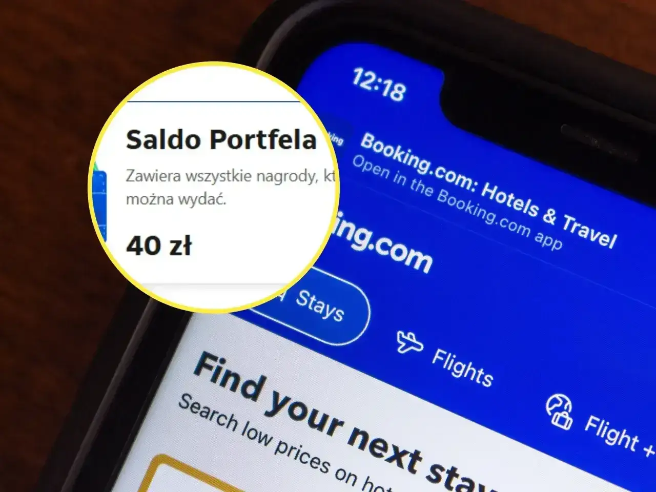 Saldo portfela 40 zł na Booking.com. Ciesz się swoim booking cashback i zaplanuj kolejną podróż!