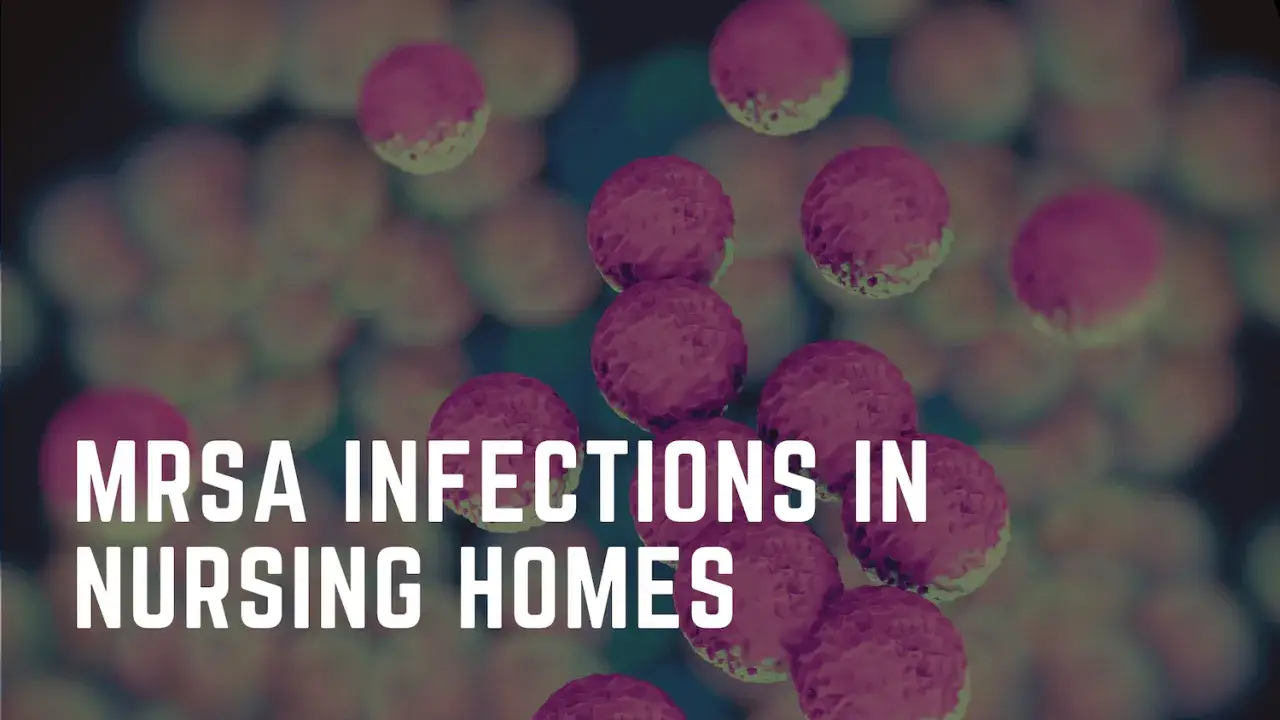 MRSA-Infektionen in Pflegeheimen: Was ist das? Nahaufnahme von Bakterien, die MRSA darstellen.