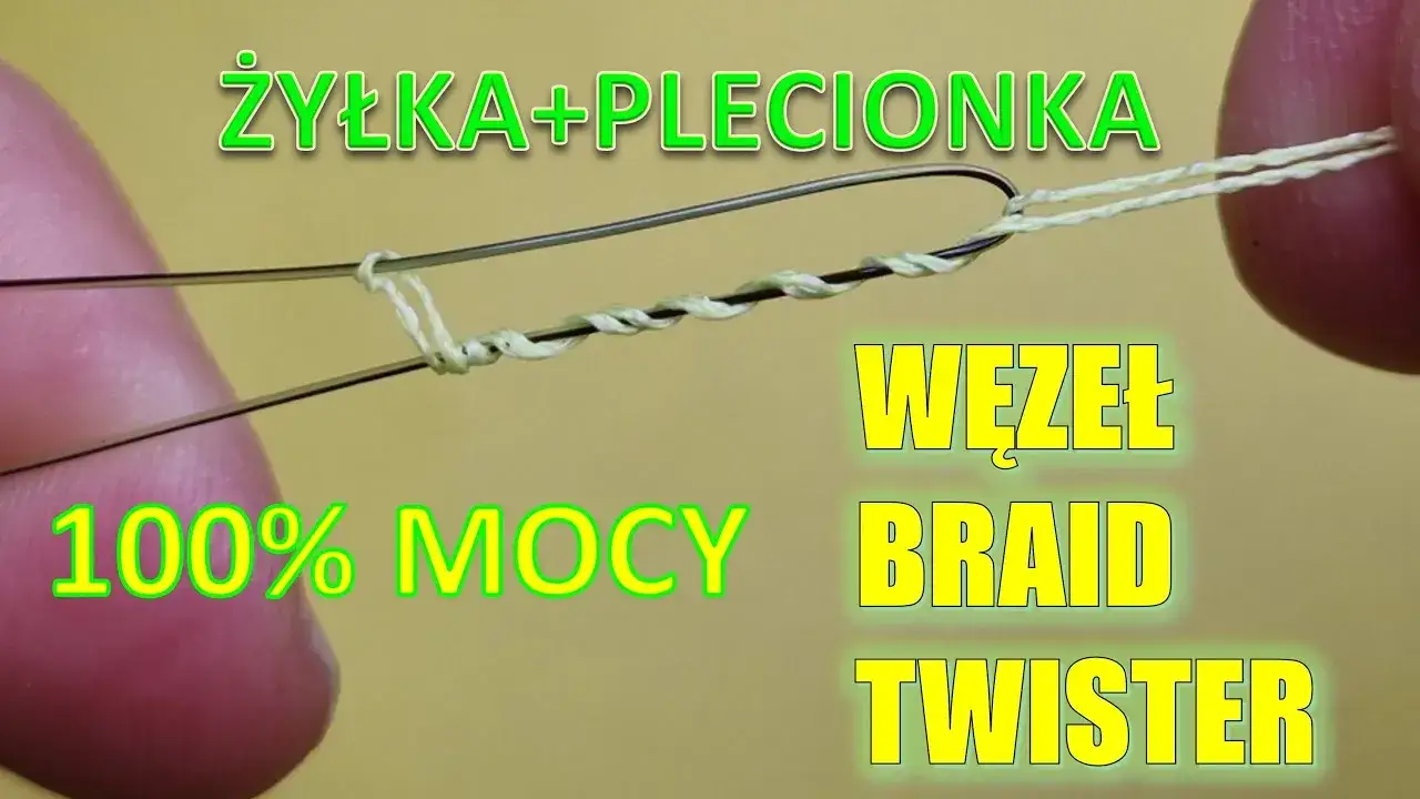 różne węzły wędkarskie łączenie żyłki z plecionką porównanie