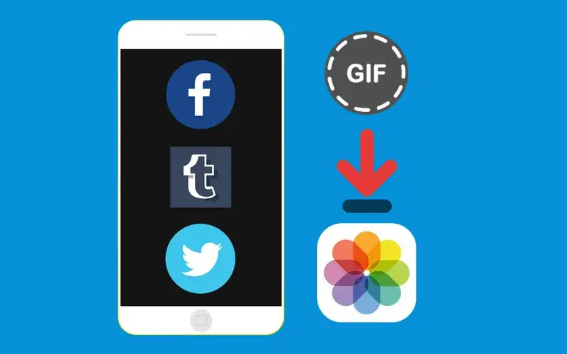 pobieranie gif iphone ios