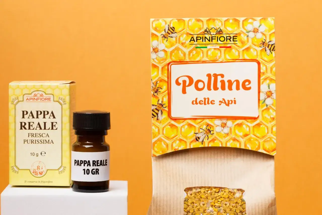 Pappa reale e polline d'api. Scopri quanto velocemente la pappa reale fa effetto per il tuo benessere.