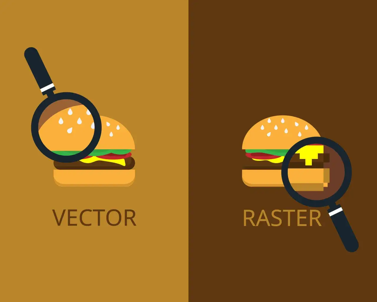 grafika rastrowa vs wektorowa porównanie