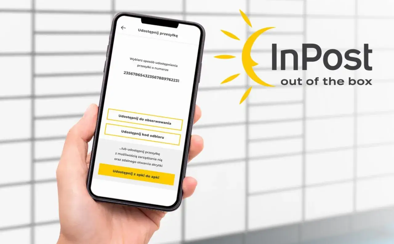 Aplikacja InPost Mobile zrzuty ekranu
