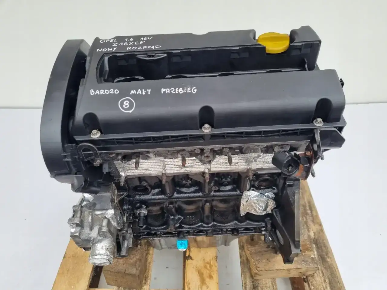 Silnik Opel Astra H 1.6 benzyna Z16XEP, z małym przebiegiem, nowy rozrząd.