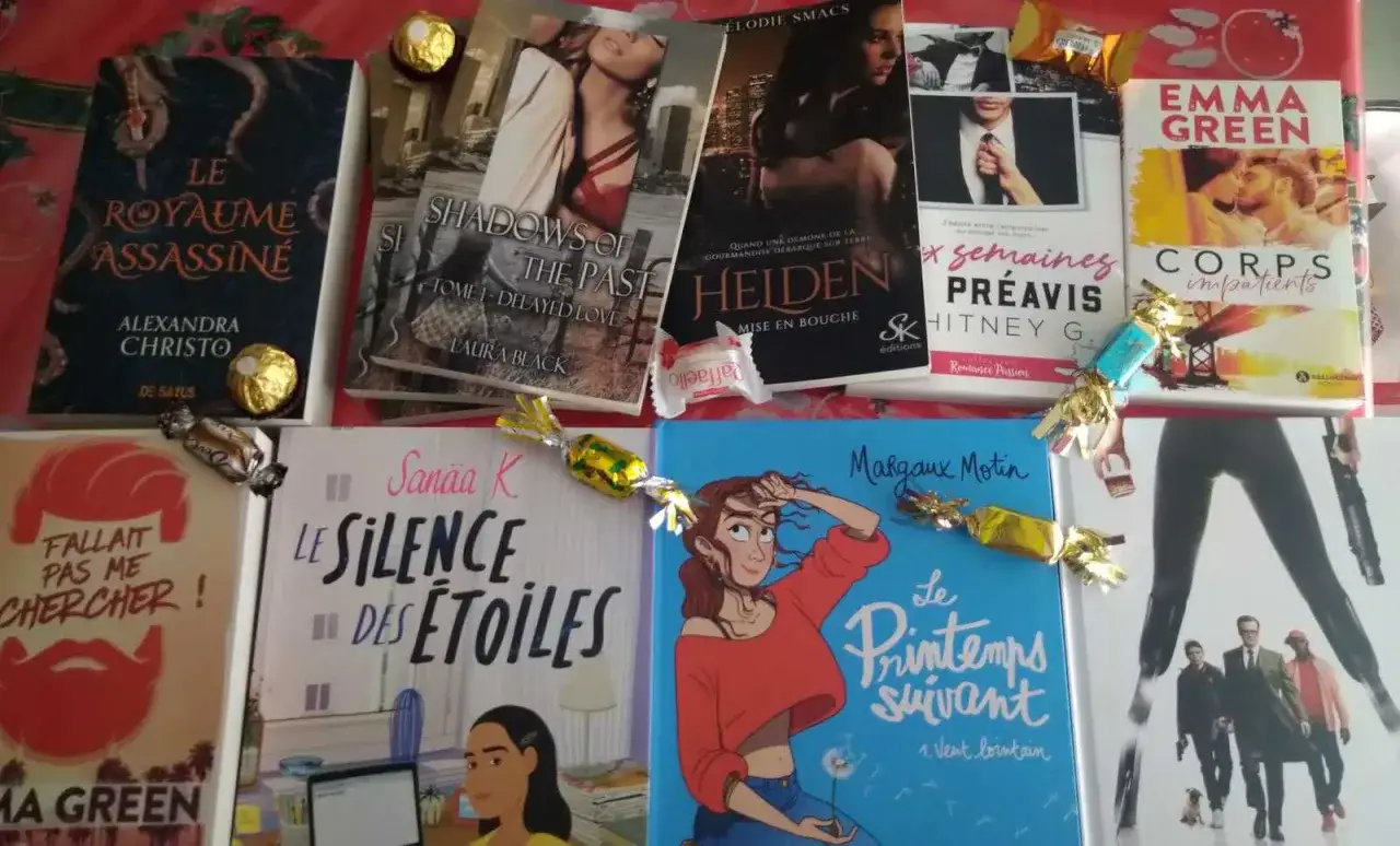 Des romans pour tous les go&ucirc;ts, des histoires d'amour aux thrillers, une s&eacute;lection des meilleurs livres &agrave; lire, accompagn&eacute;s de chocolats.
