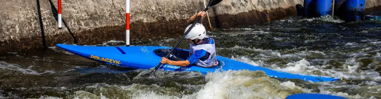 Zawody kajakarskie slalom Drzewica
